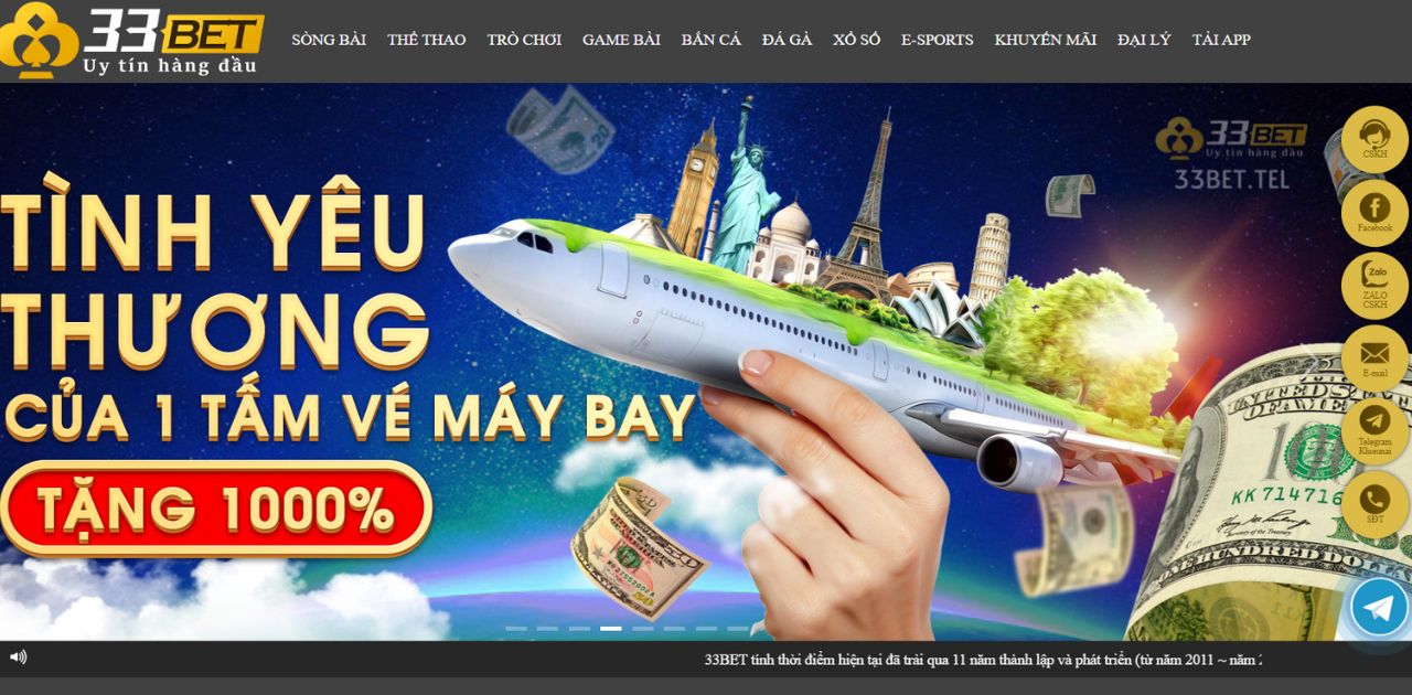 33BET - 33BET CASINO - NHÀ CÁI 33BET 33BET TRONG THỊ TRƯỜNG CÁ CƯỢC TRỰC TUYẾN CỰC NỔI TIẾNG