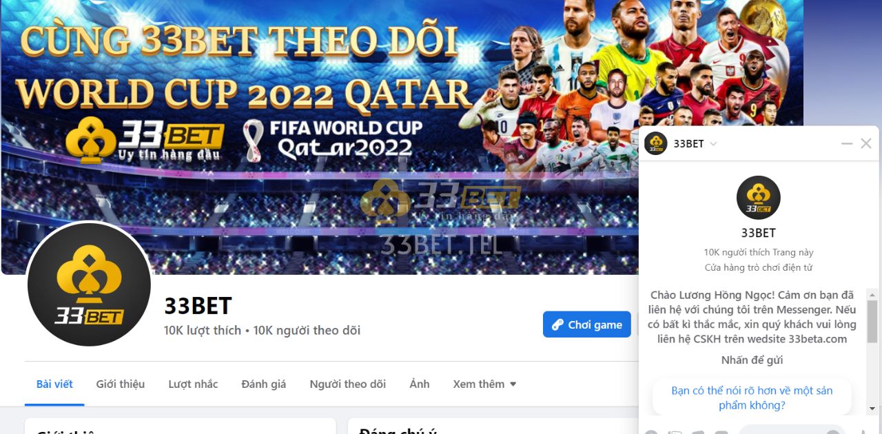 33BET - 33BET CASINO - NHÀ CÁI 33BET LIÊN HỆ 33BET THÔNG QUA KÊNH CHAT BOX
