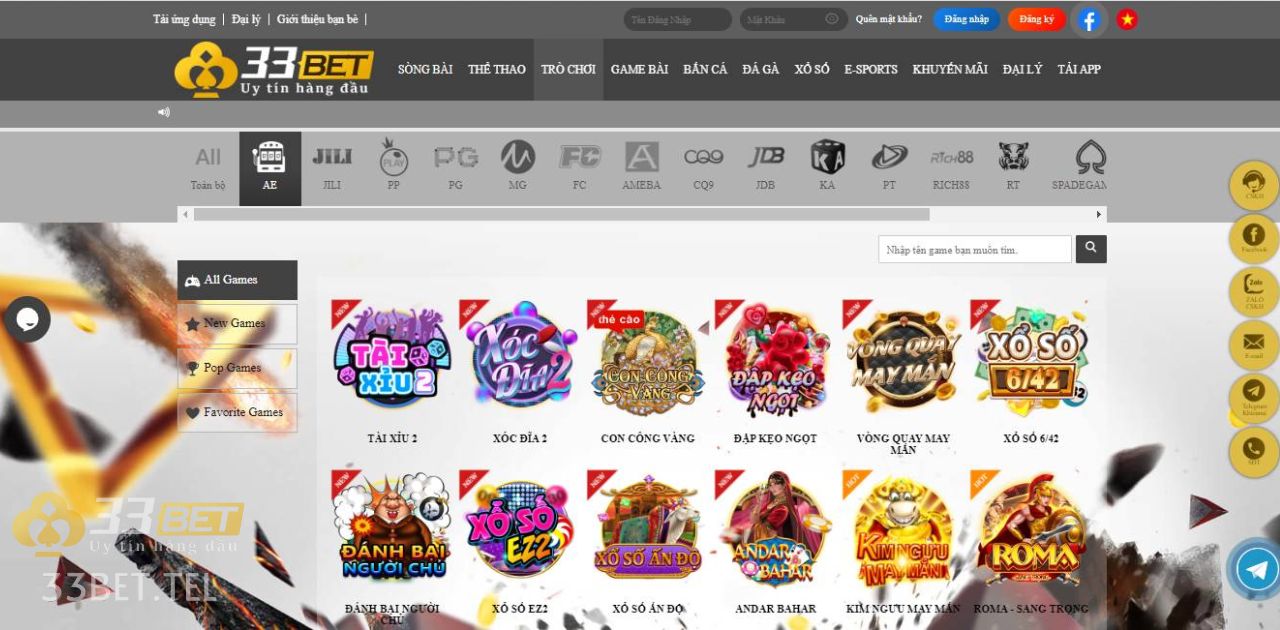 33BET - 33BET CASINO - NHÀ CÁI 33BET CÁC QUY ĐỊNH ĐỀU ĐƯỢC NÊU RÕ TRONG ĐIỀU KHOẢN SỬ DỤNG 33BET
