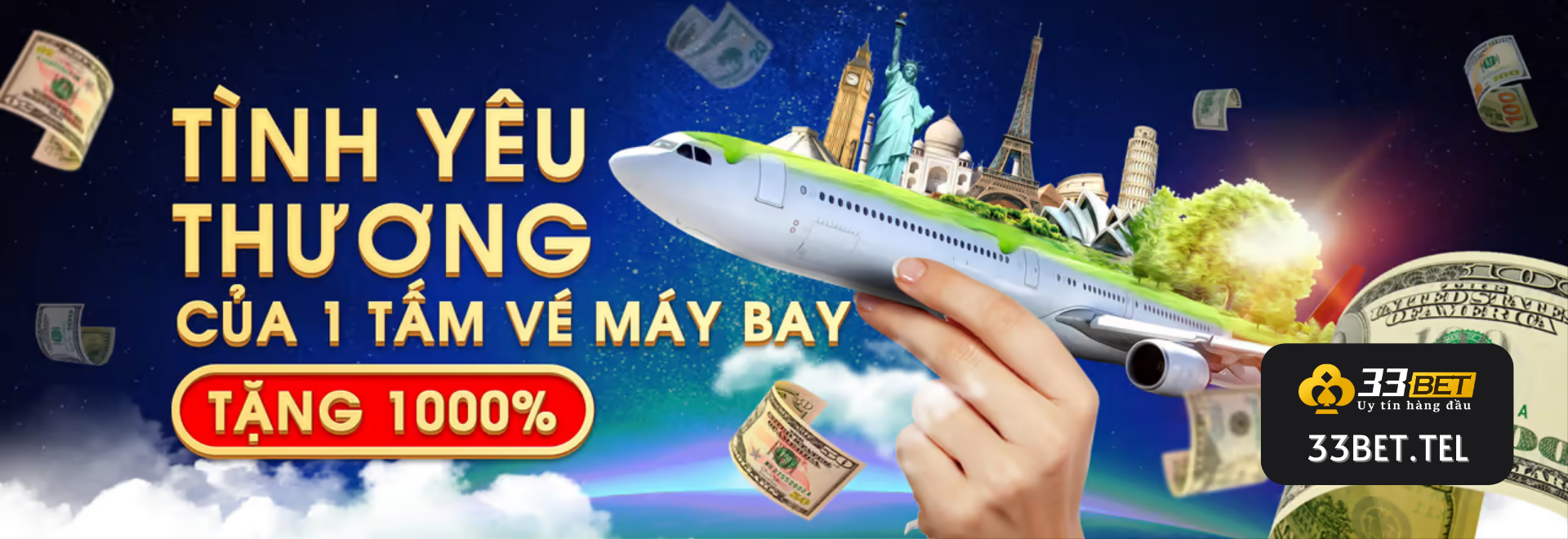 TẶNG 100% 33BET - 33BET CASINO - NHÀ CÁI 33BET