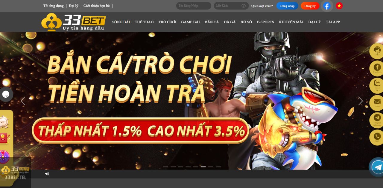 33BET - 33BET CASINO - NHÀ CÁI 33BET NHỮNG MÀN CHƠI BẮN CÁ VỚI SẢNH CHƠI HẤP DẪN GAME THỦ